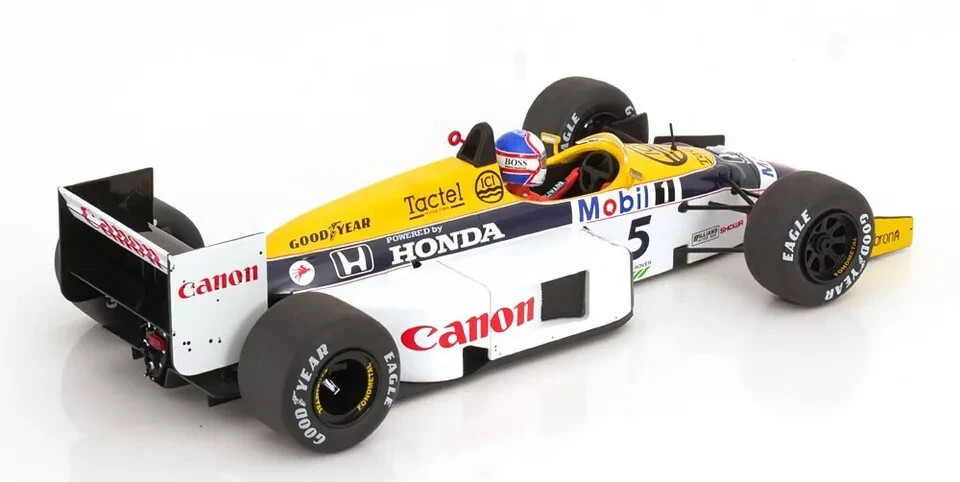 Williams Honda FW11 #5 GP England 1986 Mansell 1/18 MCG MCG18627F
