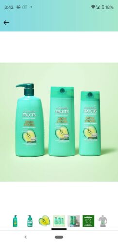 6 x Garnier Fructis Grow Strong Conditioner, 33.8 fl. oz.6 Pack - Picture 5 of 8