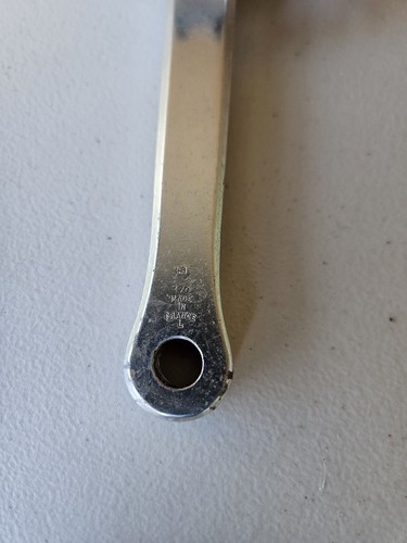 170mm Vintage Stronglight Tandem Triple Crankset Cranks 54, 48, 32t Used - Picture 13 of 20