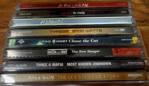 2000S Y2K HIP HOP CD LOT RAEKWON THREE 6 MAFIA ASHANTI TOO SHORT MOS DEF TESTED - Picture 2 of 4