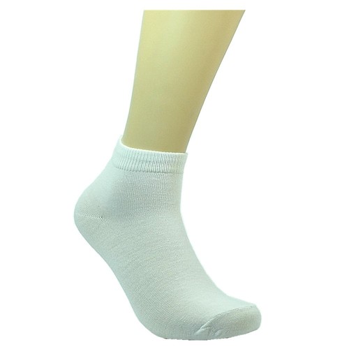 6 Pairs Women Fashion Cotton School Casual Ankle Low Cut Socks Size 9-11 white - Picture 3 of 3