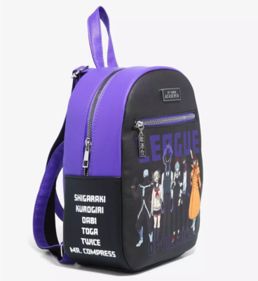 NWT My Hero Academia League Of Villains Mini Backpack Bag 7  display picture 2
