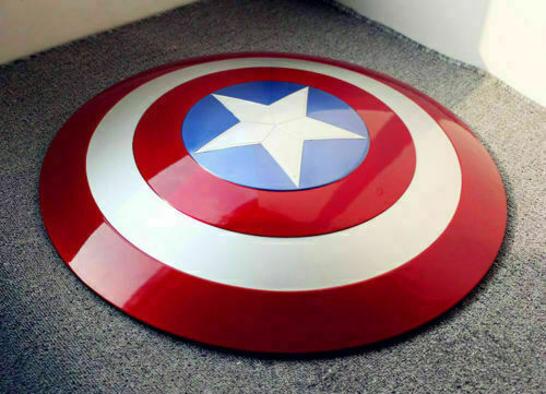 Captain America Perfect ABS Shield The Film Television Props Avengers Gift - Picture 5 of 6