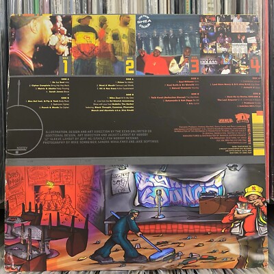 LYRICIST LOUNGE VOLUME ONE (VINYL 4LP) 1998!! MOS DEF + O.C.