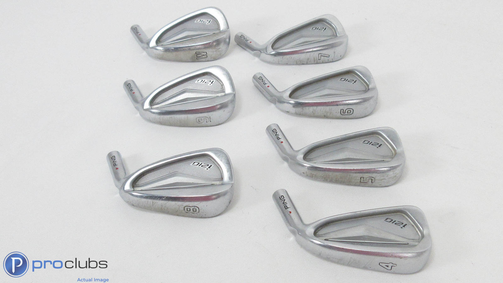 Ping i210 4-PW -Iron Set Head Only-Right Handed-358006 | eBay