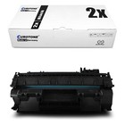 2x XXL Toner f�r Canon LBP 3310 3370, 1976B002 715H EP715H BLACK