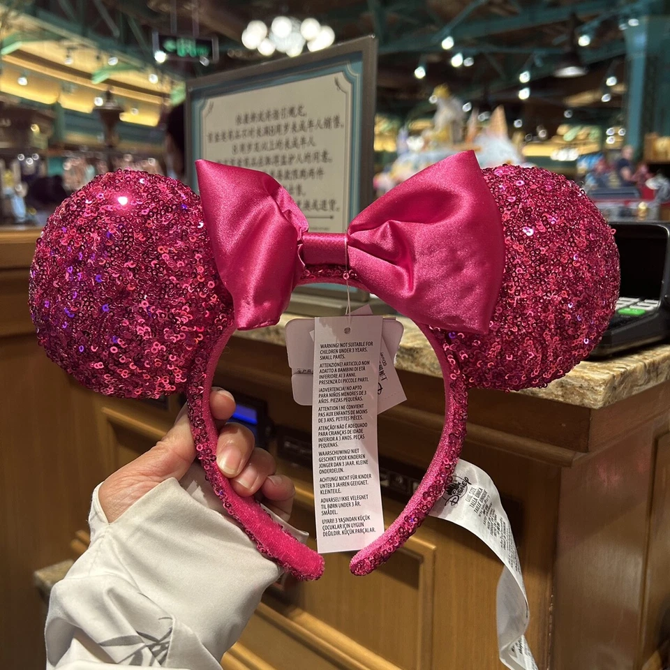 Diadema Loungefly Mickey Ears 2024 Rapunzel Anna Belle Cenicienta de los parques de Disney Foto 3 de 4