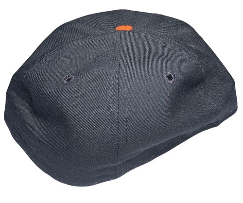 80s NEW ERA BALTIMORE ORIOLES FITTED HAT LEATHER BAND 7 1/2 Brooks Robinson Auto - Picture 6 of 9