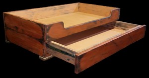 Wooden Dog Bed Handmade Dog Bed With Pull Out Drawer Made