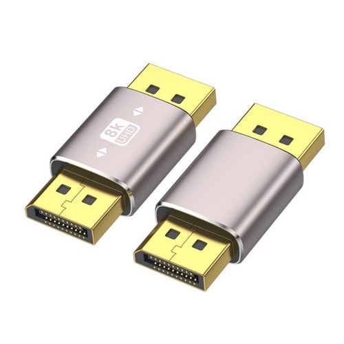 8K DisplayPort 1.4 Adapter 90 Degree Gold Plated Adapter DisplayPort - Picture 20 of 30
