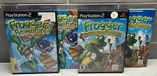 Frogger's Adventures: The Rescue + The Great Quest Sony PS2 w/ Manuals TESTED