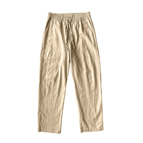 UK Mens Casual Sports Cotton Linen Pants Breathable Loose Running Yoga Trousers - Picture 23 of 41