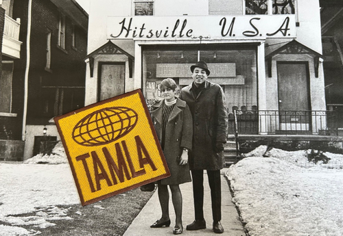 NORTHERN SOUL: TAMLA MOTOWN: Insignia de parche bordado para coser - Imagen 1 de 2