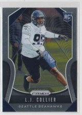 L.J. Collier 2019 Panini Prizm Base #380 Rookie Seahawks