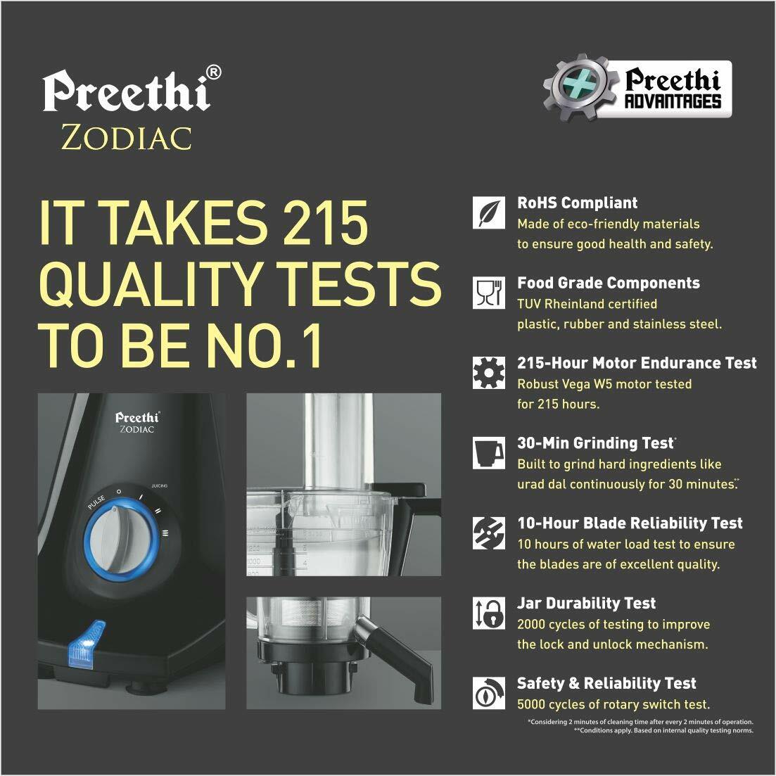 preethi zodiac 2.2 mixer grinder