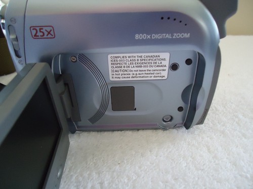 Canon Mini ZR 500 Digital Video Camcorder mit Tasche Zubehör usw." Toller Artikel - Bild 6 von 24