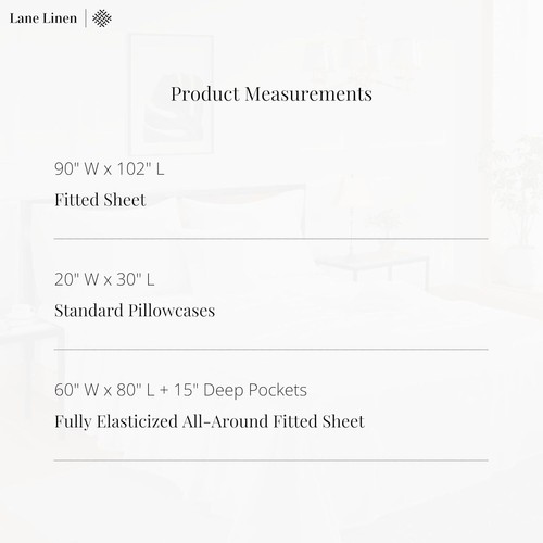 600 TC 100% Cotton Full Size Sheets Set, Soft & Comfy Hotel Style Thick - Picture 50 of 105