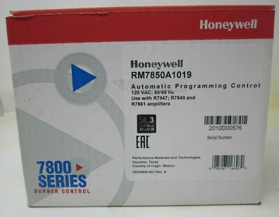1PC Honeywell RM7850A1019 Burner Control New Expedited Shipping