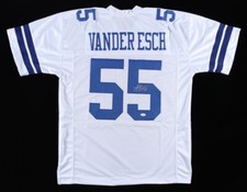 Leighton Vander Esch Signed Jersey (JSA COA) Dallas Cowboys wolf