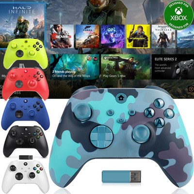 Wireless Controller Für Microsoft Xbox One Series X|S, Xbox 360 PC Win 11 10 8 7