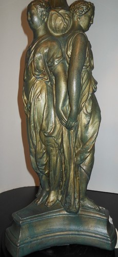 Exclusive lamp, unusual sculpture in the style of art nouveau (35-1) - Picture 20 of 24