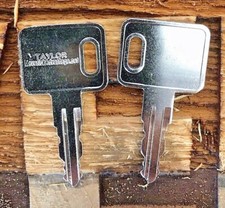 2 keys for Taylor Dunn Part # 71-120-90 