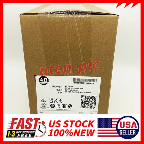 Allen-Bradley 25B-D010N114 New Factory Sealed PowerFlex 525 AC Drive Fast Ship - Picture 3 of 7