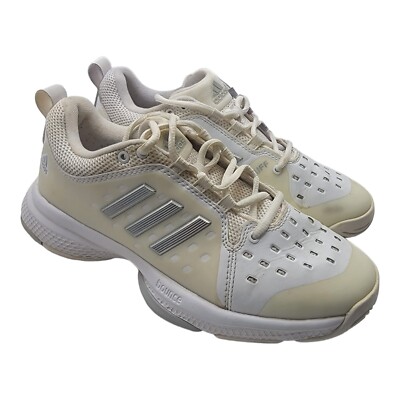 adidas gazelle silver green womens adidas Men's Barricade Tennis Shoes, Size 13, White/Black
