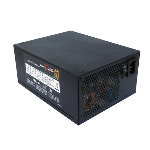 80 PLUS GOLD Desktop Computer Silent Module Power Supply 450W No Fan 0 Noise - 第 2/4 張圖片