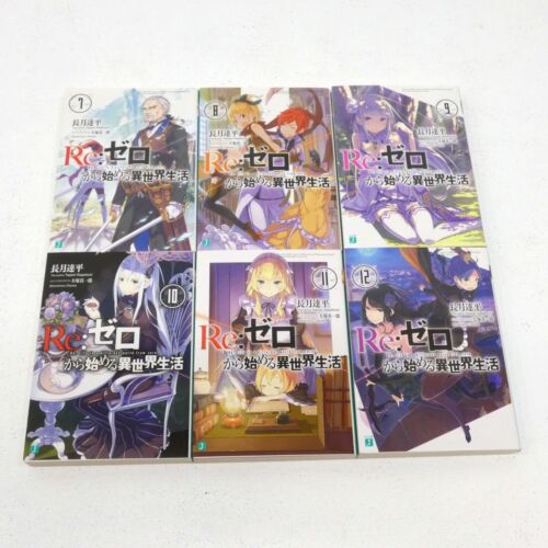 Re:ZERO Starting Life in Another World Light Novel in Japanese Vol.1-39 Set Used - Picture 3 of 9