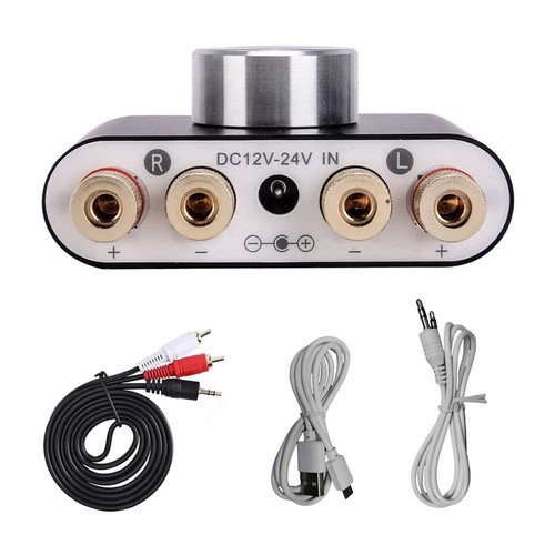 Mini Bluetooth 5.0 HiFi Stereo Audio 50W+50W Car Home Digital Power Amplifier - Picture 4 of 15