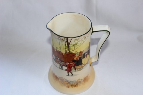 JUICE SET- Royal Doulton Coaching Days Set of 5 Juice Tumblers & 40 oz Pitcher - Picture 16 of 21