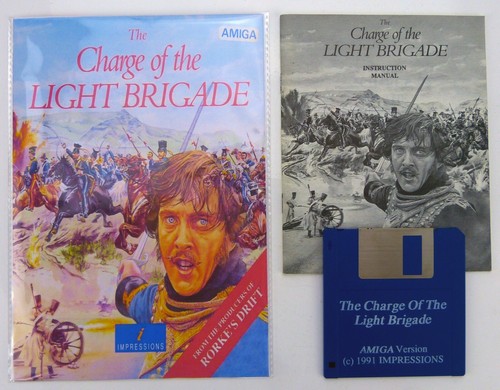 LA CARGA DE LA BRIGADA LIGERA POR IMPRESIONES PARA COMMODORE AMIGA - FUNCIONANDO - Imagen 3 de 9