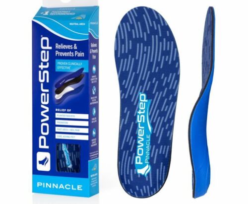 Powerstep Full Length Orthotic Insoles Arch Heel Support Shoe Inserts Relief - Picture 2 of 23