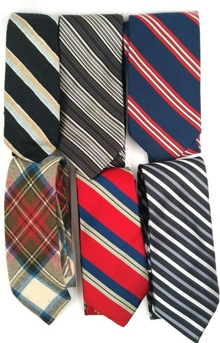 Lot of 12 Striped Ties Johnny Carson Van Heusen Harold Powell Orbach’s Dockers - Picture 3 of 4