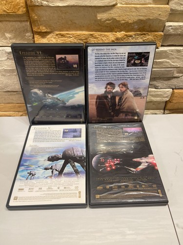 STAR WARS 4,5,6 AND BONUS MATERIAL FULL SCREEN DIGITALLY MASTERED NEW DVD - Picture 6 of 8