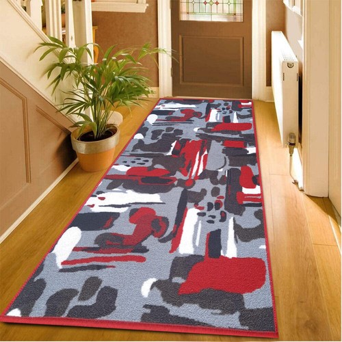 Non Slip Hall Runner Rug Long Hallway Runner Kitchen Carpet Door Mats Floor Mats - Picture 3 of 42