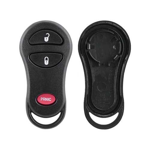 Carcasa de 2 llaveros para camioneta Dodge Ram 1500 2500 3500 2002 2003 2004 2005 3btn - Imagen 2 de 6