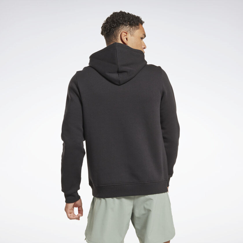 Pull à capuche homme Reebok identité polaire empilé logo - Photo 3 sur 65