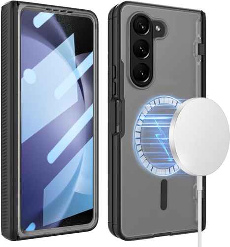 Für Samsung Galaxy Z Fold 5 Hülle, kompatibel mit den meisten Magsafe Zubehörteilen, F - Bild 11 von 13