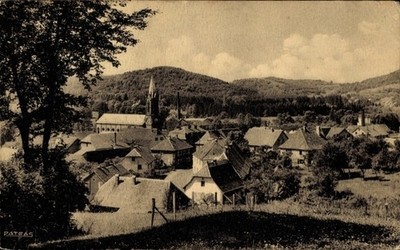 Ak Rougemont le Chateau Territoire de Belfort, Vue générale, Blick... - 5012808