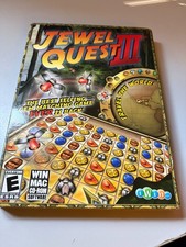 Jewel Quest III WIN/MAC PC CD-ROM Gem Matching Game CD Rom Win Mac