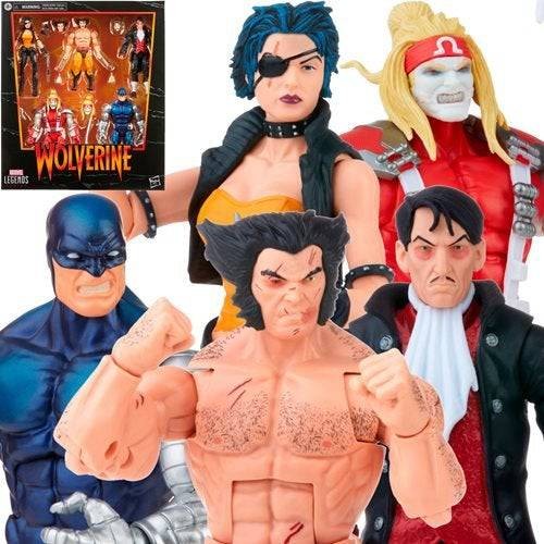 Wolverine Marvel Legends Series 6-Inch Action Figure 5-Pack - Picture 1 of 10