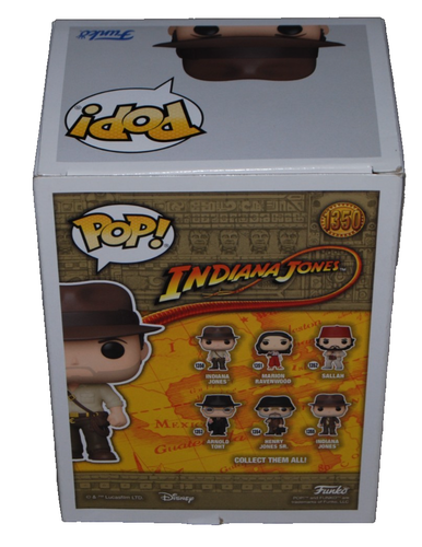 HARRISON FORD signed (INDIANA JONES) Funko pop #1350 BECKETT BAS AE38947 - Picture 5 of 8