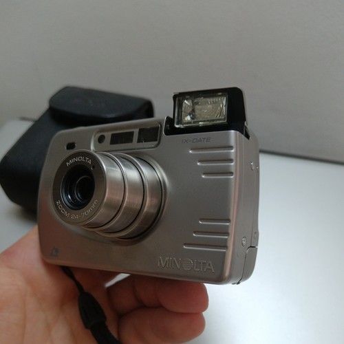 Minolta Vectis 300 - Aps Film Camera - Silver - Point & shoot Tested Working (E1 - Picture 5 of 14