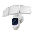 Security Triple Head Floodlight Camera – Smart 2.4 GHz 1080P Outdoor Hardwire...