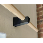 2 Pack 35mm Curtain Rod Brackets – Durable Wall Mount Holders for Home & Office