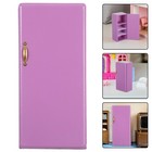 Toy Fridge Miniature Refrigerator Dining Room Dollhouse Accessory