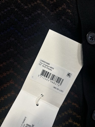 Garmany Thor Gradient 6655 Multi Color Cardigan Button Down - Picture 4 of 9