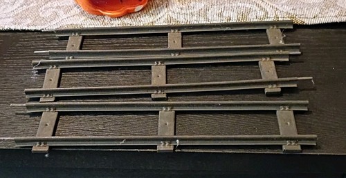 Vintage 5 pezzi MARX 897 Set treno a carica litografato in latta e binari senza chiave - Foto 14 di 17